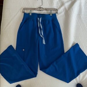 Figs High Waisted Isabel Wide Leg Scrub Pants